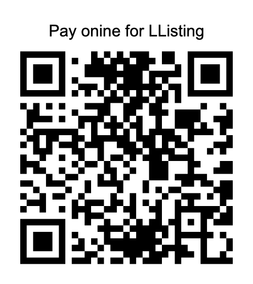 QR code to pay online for a Defence Works job listing